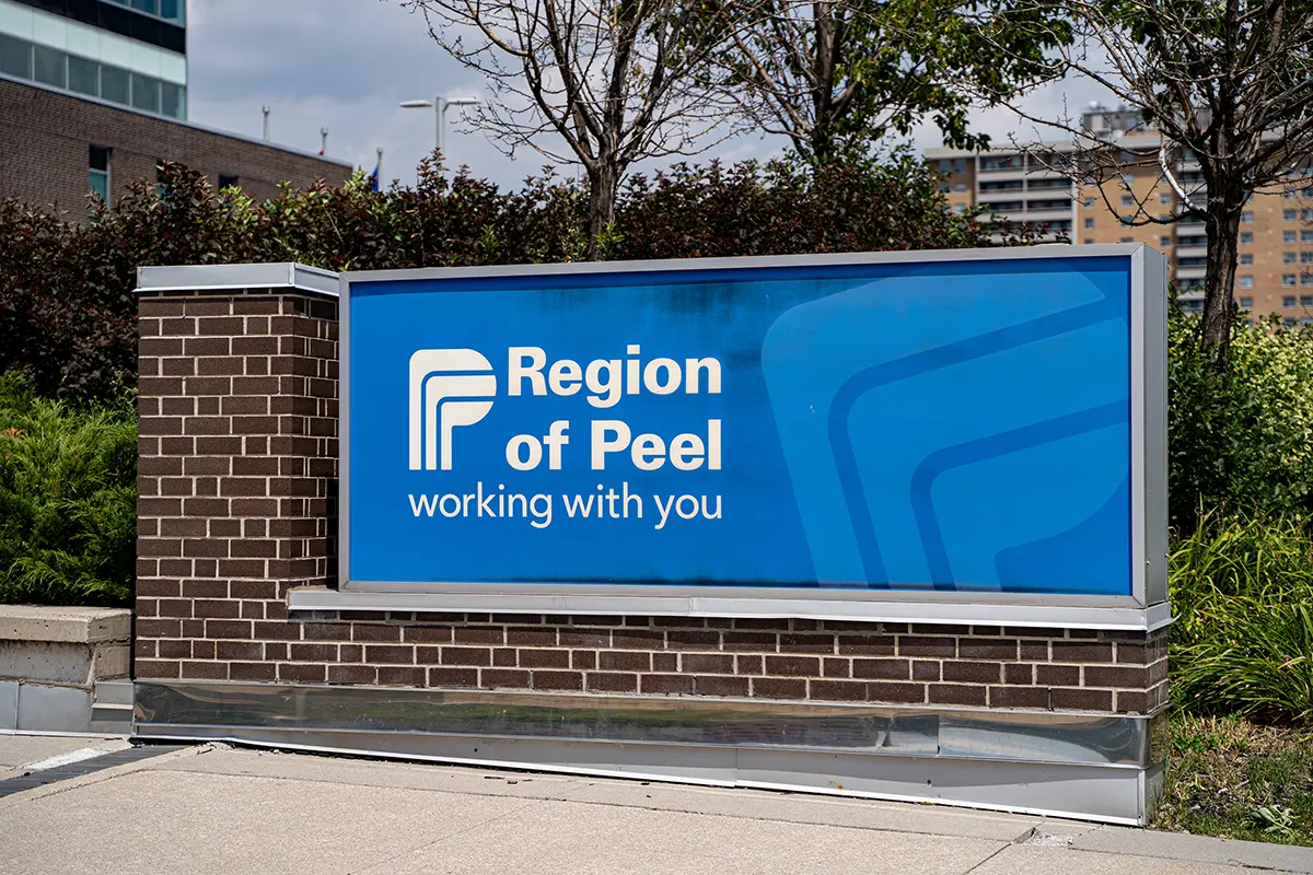 Ontario, Canada regional peel